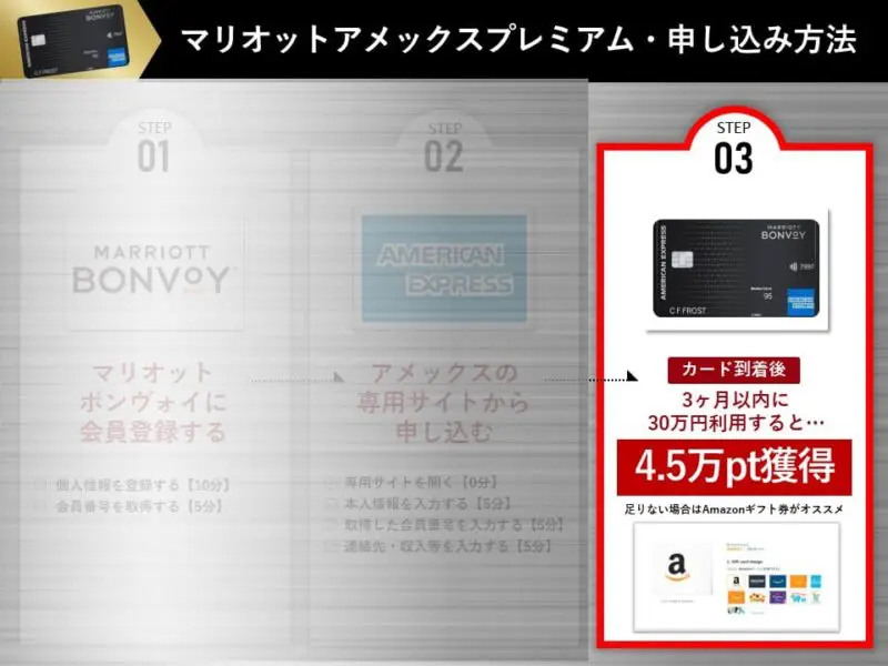 脱・失敗】マリオットボンヴォイアメックス｜45,000pt獲得するお得な ...