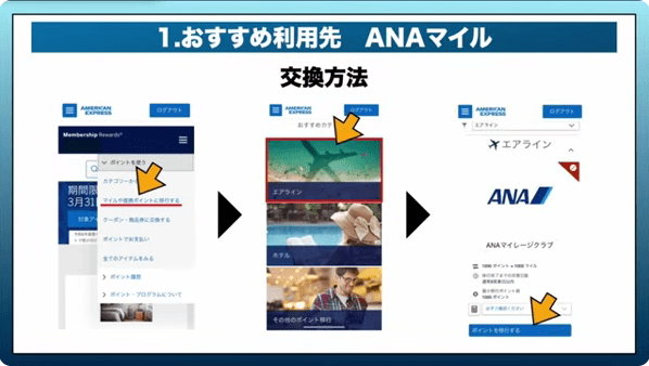 おすすめ利用先_ANAマイル_交換方法2