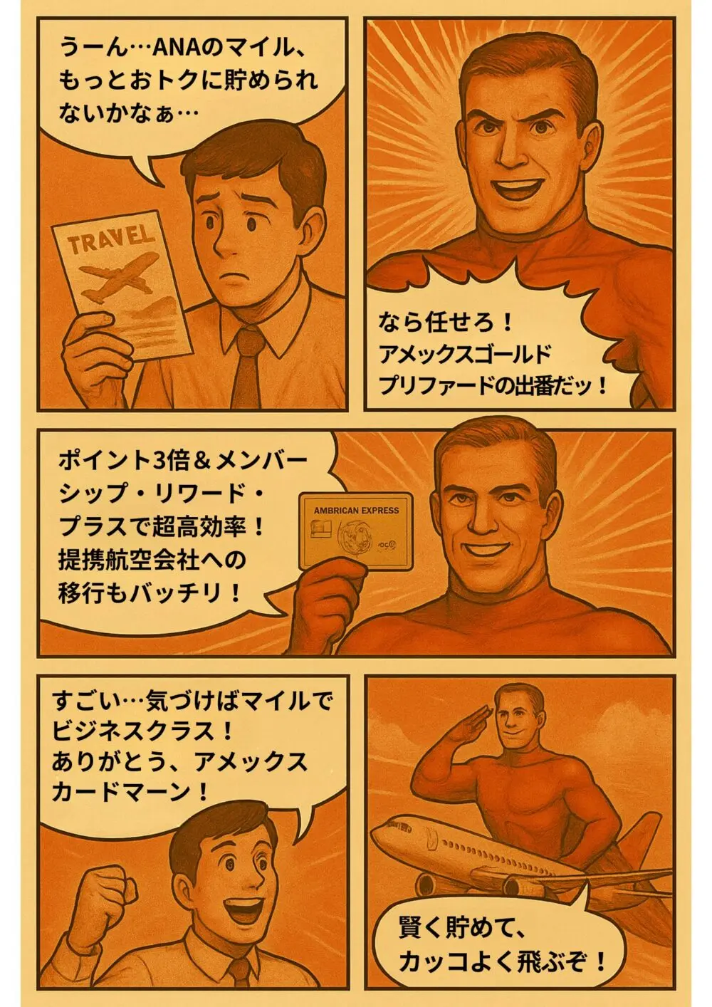 アメックスゴールドプリファードで最高のマイル還元率を実現！ANA含む提携航空への賢い移行ガイド