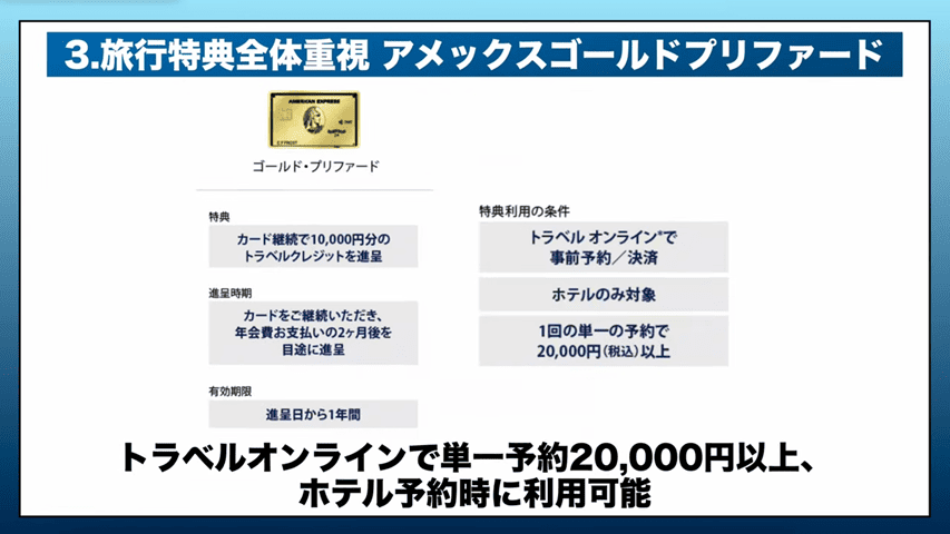 AMEXゴールド・プリファード