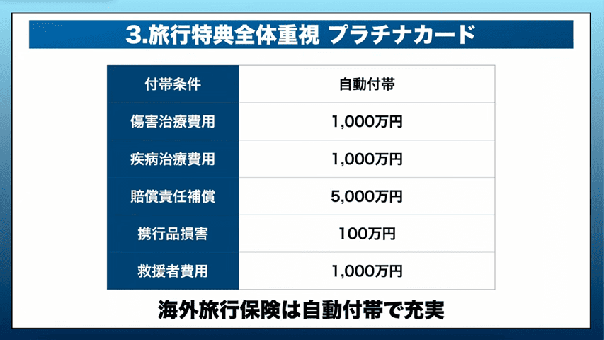 アメックスプラチナカード