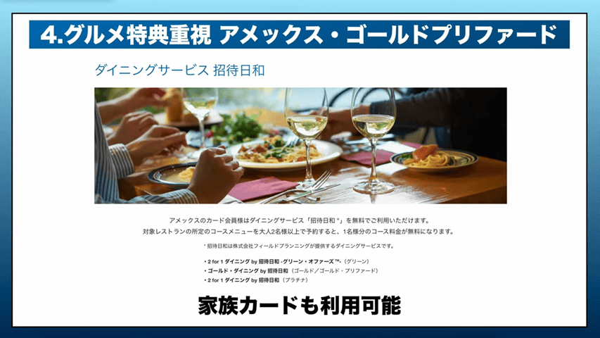 AMEXゴールド・プリファード