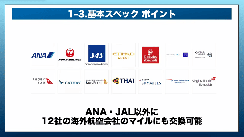 海外航空会社のマイルに交換