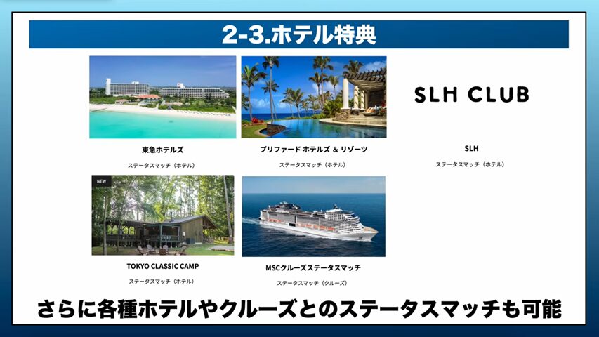 有償でもホテルステイで恩恵を受けたい方向けのカード